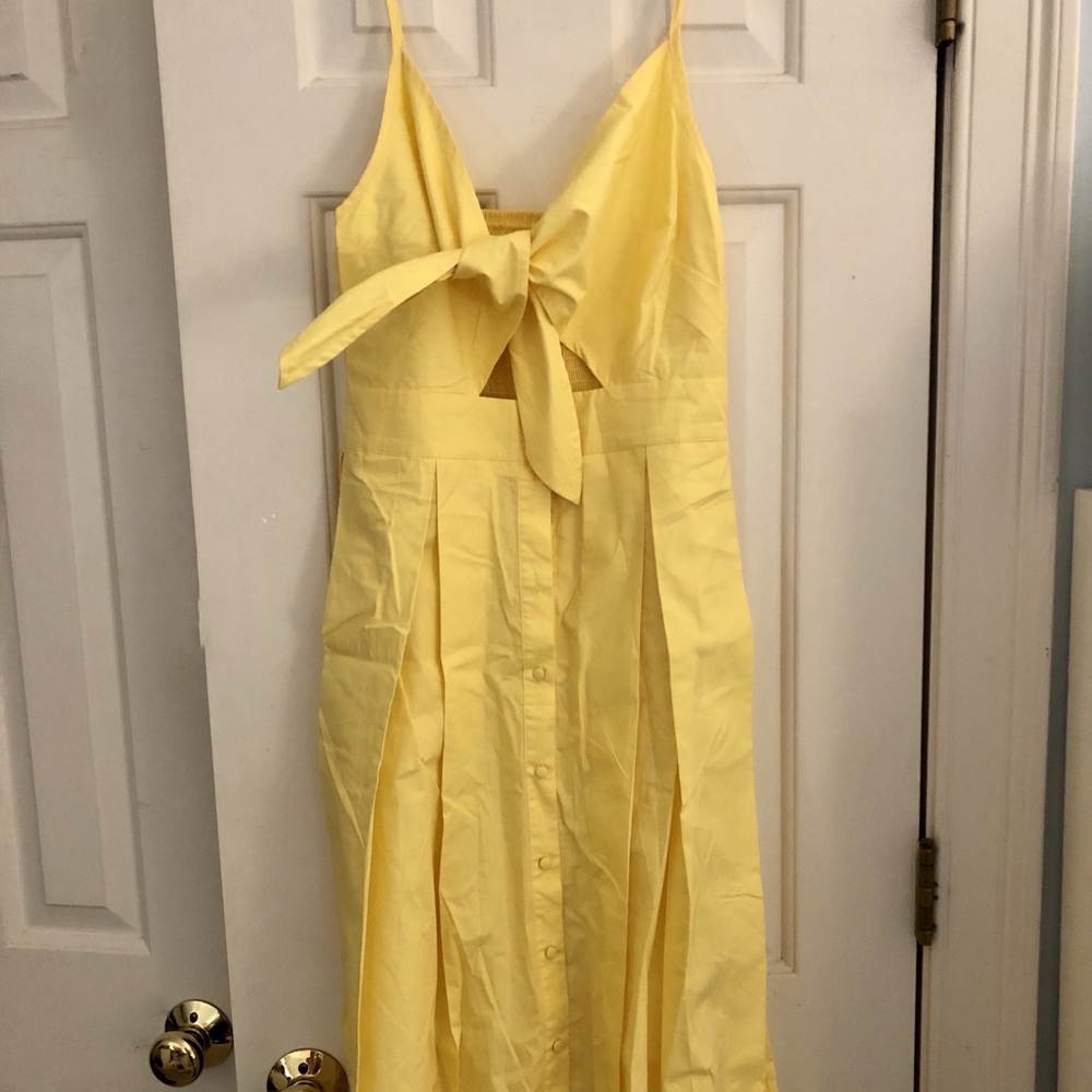 Sunshine Yellow Dress